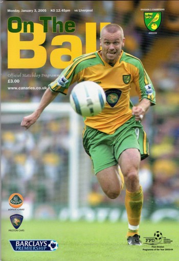 Match programme